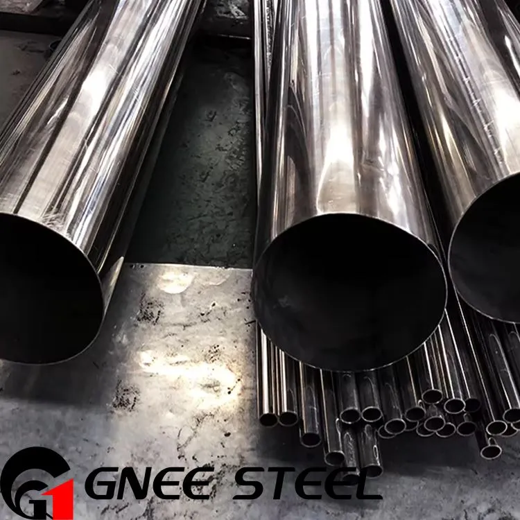 904L গরম ঘূর্ণিত ঢালাই বৃত্তাকার পাইপ