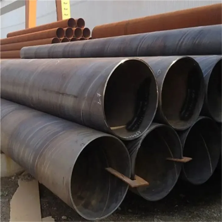 A333 কার্বন কালো সর্পিল ঢালাই ইস্পাত পাইপ