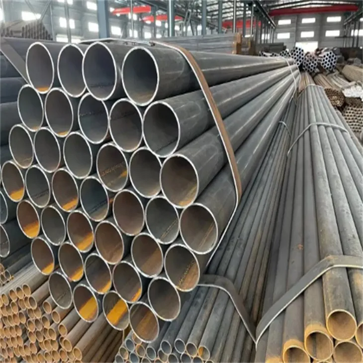 কালো A106 সোজা সীম ঢালাই পাইপ