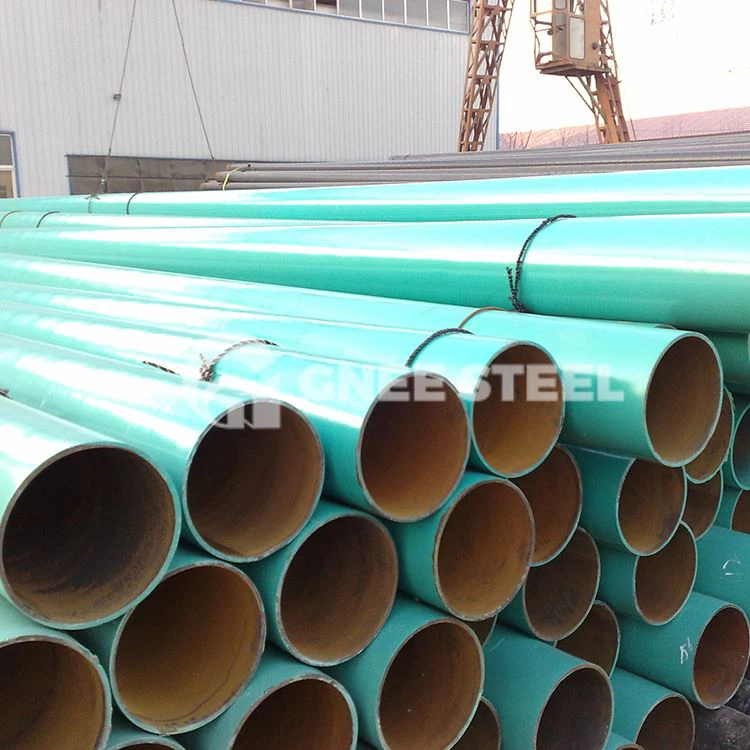 IPN8710 3PE বড় ব্যাসের অ্যান্টিকোরোশন সর্পিল ইস্পাত পাইপ