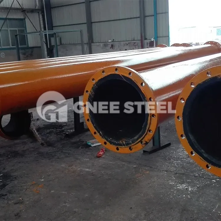 রাবার-রেখাযুক্ত পাইপ