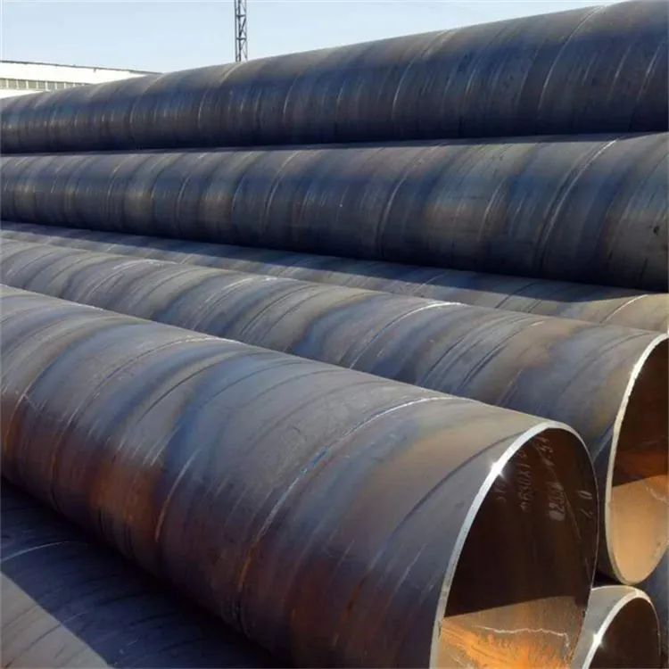 S235jr সর্পিল ঢালাই কালো টিউব