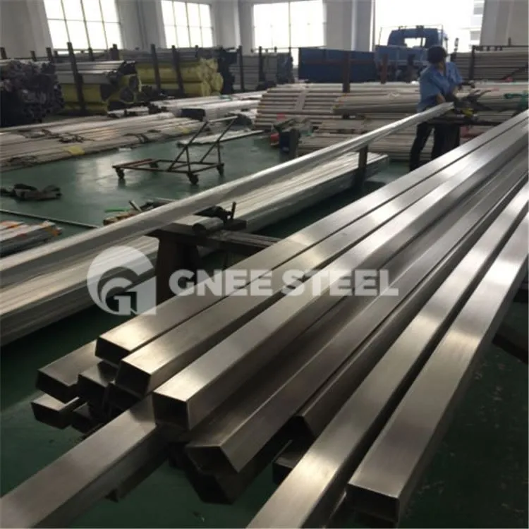 যান্ত্রিক জন্য বর্গাকার স্টেইনলেস স্টীল পাইপ